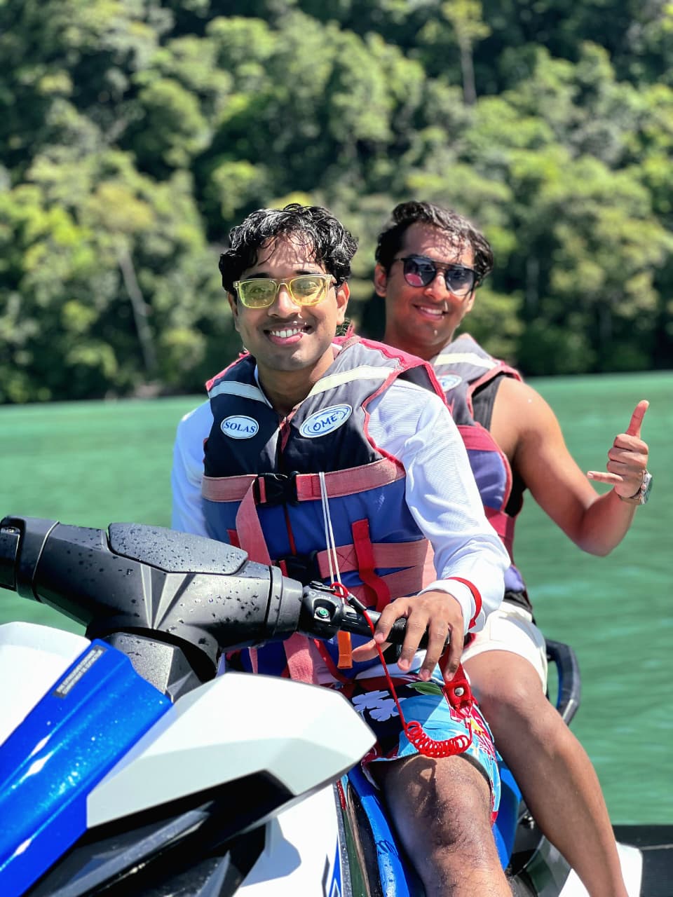 Jet skiing, Thailand